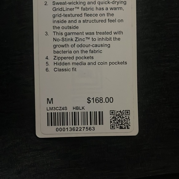 Lululemon grid liner Fleece Zip hoodie - Picture 4 of 4